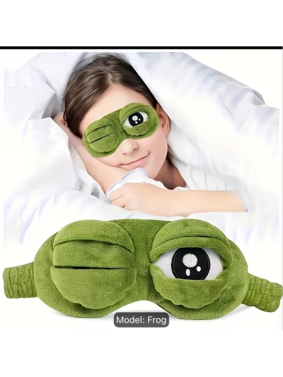Unbranded Other - Funny Frog Eye Sleeping Eye Mask - Brand New